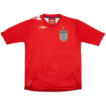 2006-08 England Away Shirt - 7/10 - (M.Boys)