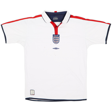 2003-05 England Home Shirt - 5/10 - (XL.Boys)