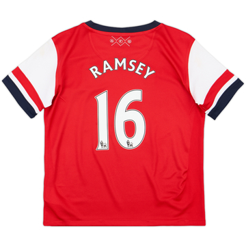 2012-14 Arsenal Home Shirt Ramsey #16 - 7/10 - (M.Boys)