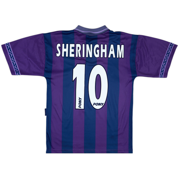 1995-97 Tottenham Away Shirt Sheringham #10 - 7/10 - (S)
