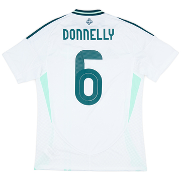 2024 Northern Ireland Match Issue Away Shirt Donnelly #6