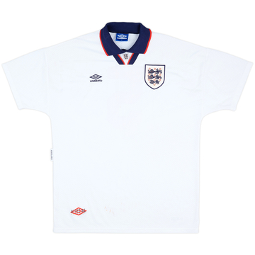 1993-95 England Match Issue Home Shirt #5