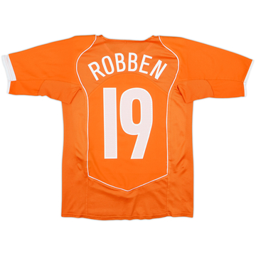 2004-06 Netherlands Home Shirt Robben #19 - 10/10 - (XL.Boys)