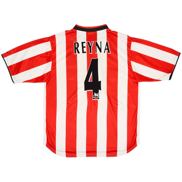 2000-02 Sunderland Home Shirt Reyna #4 - 6/10 - (L)