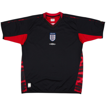 2004-06 England GK S/S Shirt - 8/10 - (XL)