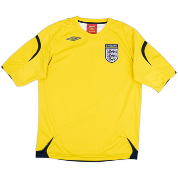 2006-08 England GK Shirt - 5/10 - (L)