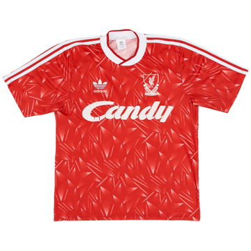 1989-91 Liverpool Home Shirt - 5/10 - (M)