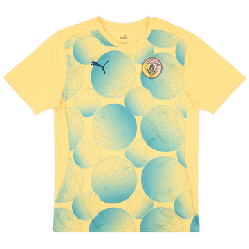 2024-25 Manchester City Puma Pre-Match Shirt - 9/10 - (M)