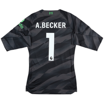 2023-24 Liverpool Authentic GK Shirt A.Becker #1 - 10/10 - (S)