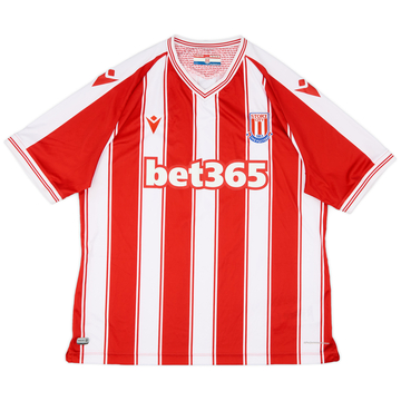2020-21 Stoke City Home Shirt - 8/10 - (XXL)