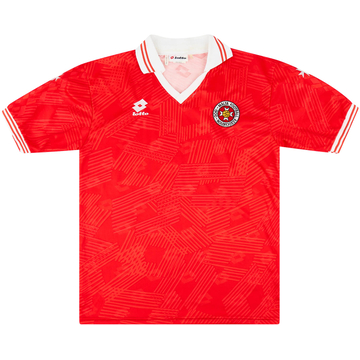1992-93 Malta Match Issue Home Shirt #11