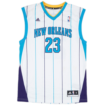 2012-13 New Orleans Hornets Davis #23 adidas Home Jersey - 6/10 - (M)