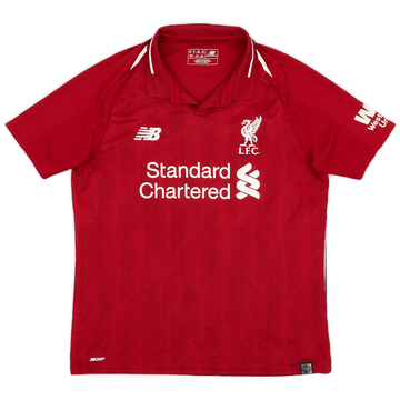 2018-19 Liverpool Home Shirt - 8/10 - (XL.Boys)