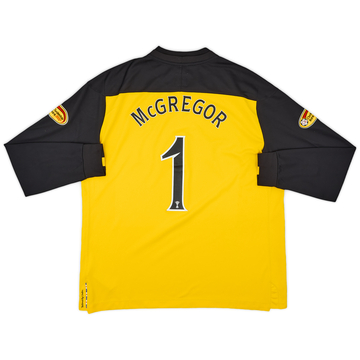 2011-12 Rangers GK Shirt McGregor #1 - 8/10 - (XXL)