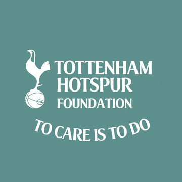 2024-25 Tottenham White 'Foundation' Player Issue Reverse Sponsor