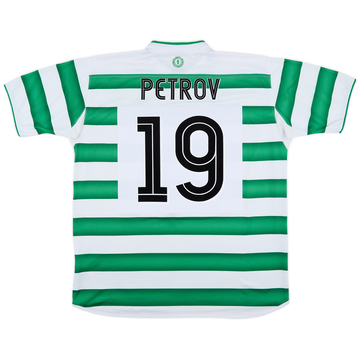 2003-04 Celtic Home Shirt Petrov #19 - 8/10 - (L)