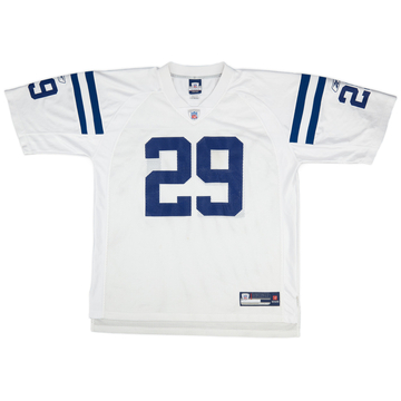 2007 Indianapolis Colts Addai #29 Reebok On Field Jersey (Away) XL