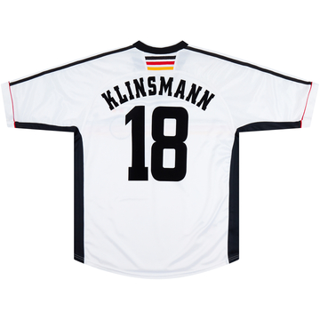 1998-00 Germany Home Shirt Klinsmann #18
