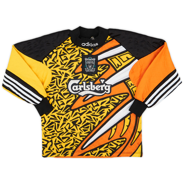 1995-96 Liverpool GK Shirt - 8/10 - (XXS)