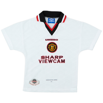 1996-97 Manchester United Away Shirt - 8/10 - (S.Boys)