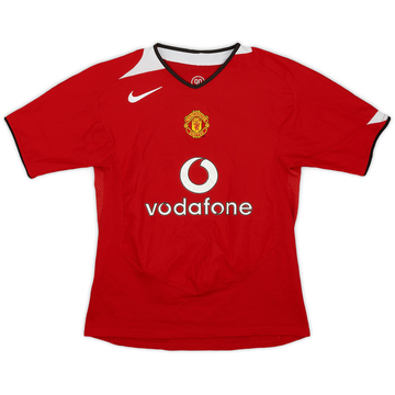 2004-06 Manchester United Home Shirt - 6/10 - (M.Boys)