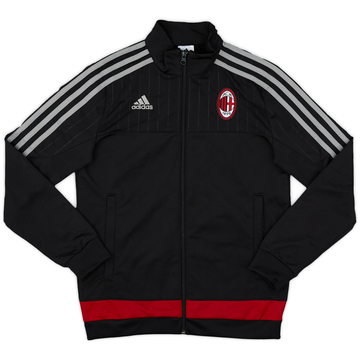 2015-16 AC Milan adidas Track Jacket - 9/10 - (M.Boys)