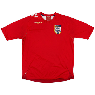 2006-08 England Away Shirt - 3/10 - (L)