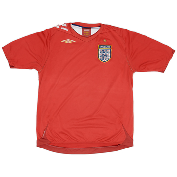 2006-08 England Away Shirt - 5/10 - (L)