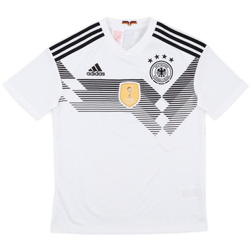 2018-19 Germany Home Shirt - 8/10 - (L.Boys)