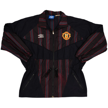 1996-97 Manchester United Umbro Track Jacket - 8/10 - (L)