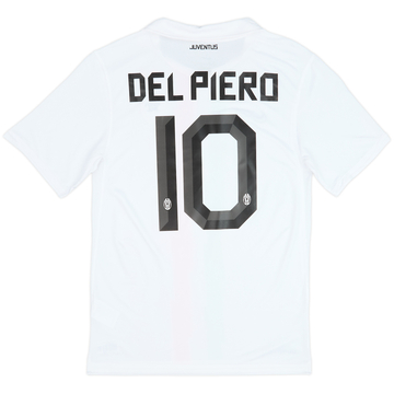 2010-12 Juventus Away Shirt Del Piero #10 - 6/10 - (M)
