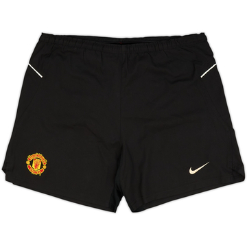 2004-06 Manchester United Home Shorts - 6/10 - (M)