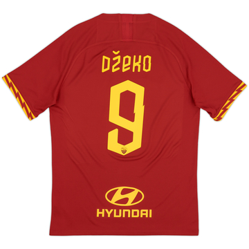2019-20 Roma Home Shirt Dzeko #9 - 10/10 - (M)