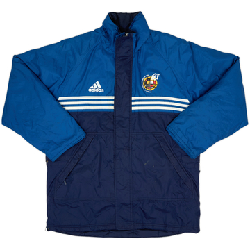 1998-00 Spain adidas Padded Bench Coat - 7/10 - (S)