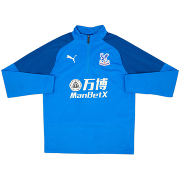 2018-19 Crystal Palace Puma 1/4 Zip Drill Top - 7/10 - (M)