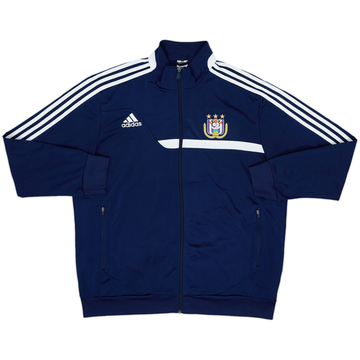 2013-14 Anderlecht adidas Track Jacket - 7/10 - (XL)