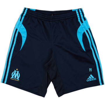 2008-09 Olympique Marseille Staff Issue adidas Training Shorts 'PJ' - 9/10 - (M)