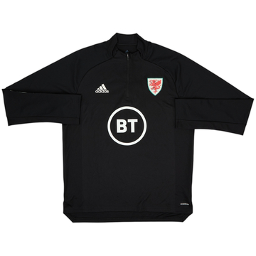 2020-21 Wales adidas 1/4 Zip Training Top - 8/10 - (L)