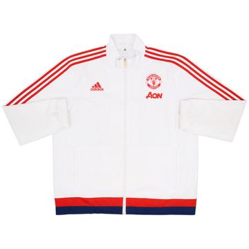 2015-16 Manchester United adidas Track Jacket - 7/10 - (XL)