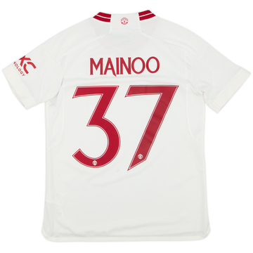 2023-24 Manchester United Third Shirt Mainoo #37 - 6/10 - (Women's M)