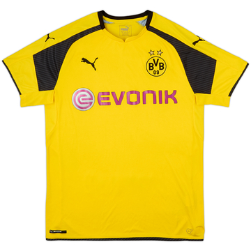 2016-17 Borussia Dortmund Home European Shirt - 10/10 - (L)
