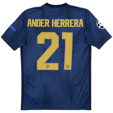 2018-19 Manchester United Third Shirt Ander Herrera #21 - 10/10 - (S)