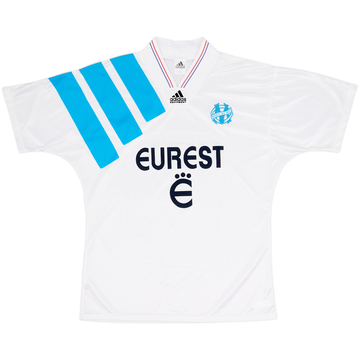 1993-94 Olympique Marseille Home Shirt - 8/10 - (L)