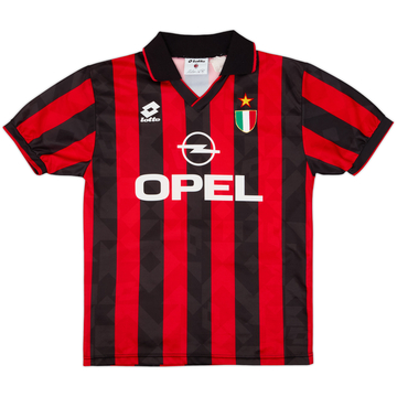 1994-95 AC Milan Home Shirt - 8/10 - (M/L)