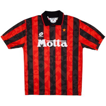 1993-94 AC Milan Home Shirt - 10/10 - (L)