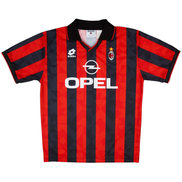 1995-96 AC Milan Home Shirt - 10/10 - (L)