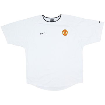 2002-03 Manchester United Nike Training Shirt - 7/10 - (XL)