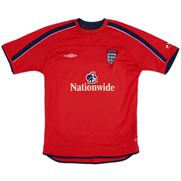 Camiseta Umbro de entrenamiento de Inglaterra 2001-02 - 6/10 - (M)