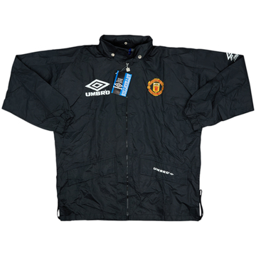 1994-95 Manchester United Umbro Hooded Rain Jacket (S)