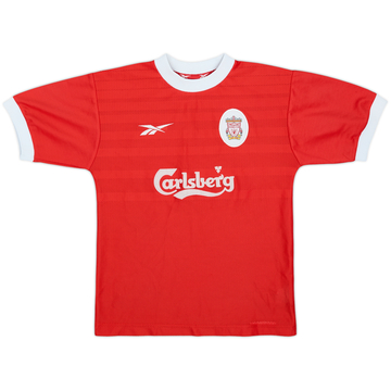1998-00 Liverpool Home Shirt - 8/10 - (M.Boys)